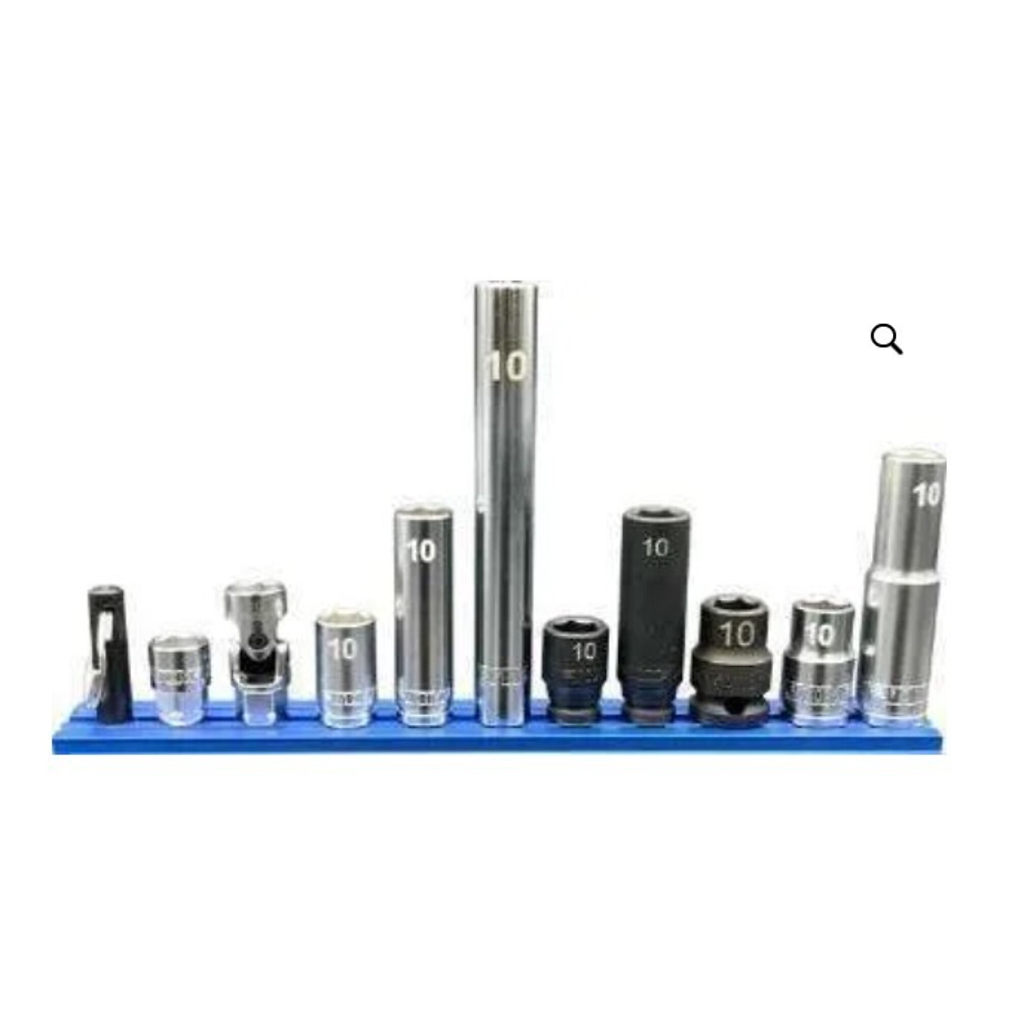 VIM Tools 10-Piece Socket Master Set — 10mm, Model# VIM10X10